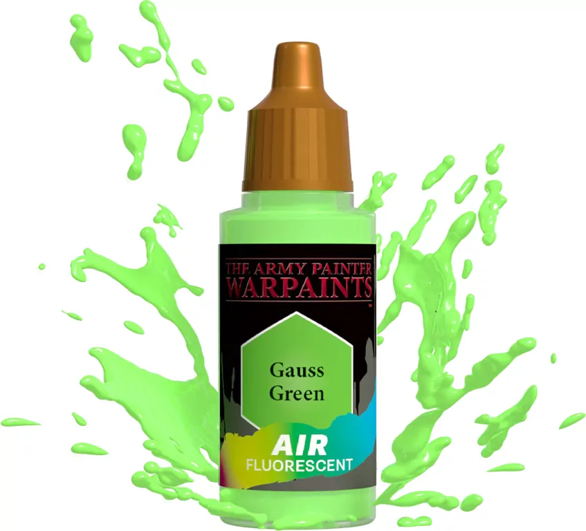 The Army Painter: Warpaints Air Fluorescent - Gauss Green - tantis.pl