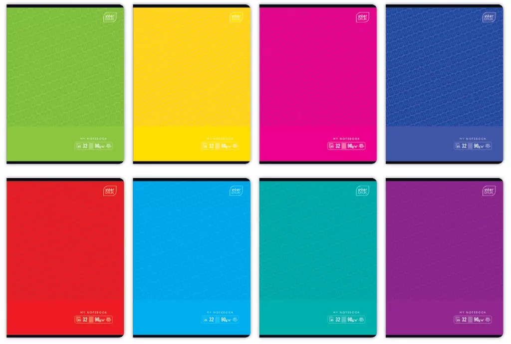 Zeszyt A5/32K kolorowa linia Black&Blue - tantis.pl