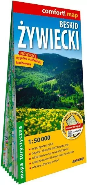 Comfort! map Beskid Żywiecki 1:50 000 w.2026 - tantis.pl
