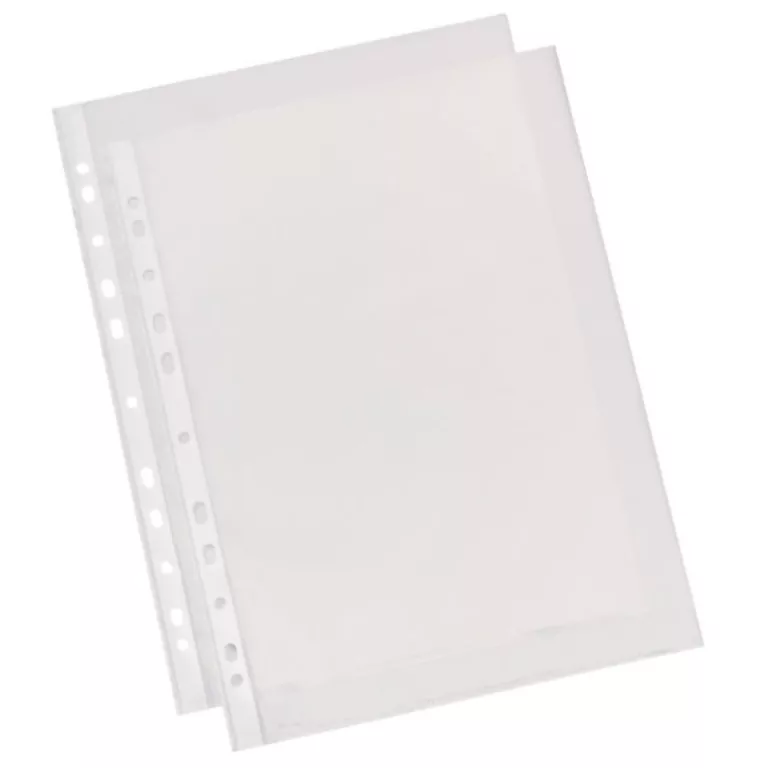 Esselte. Koszulki PP A4, Krystaliczne 40MIC 13089, 100 sztuk - tantis.pl