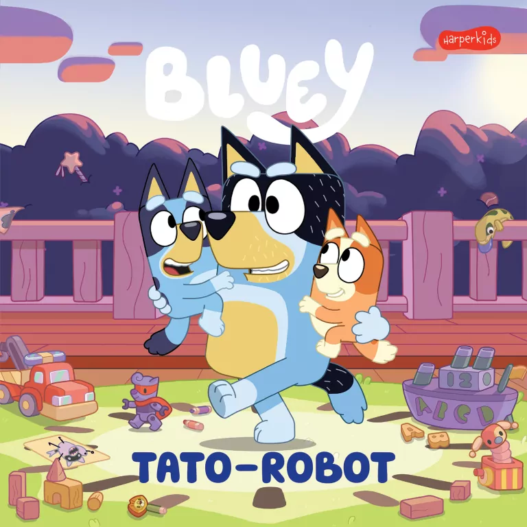 Tato-robot. Moja czytanka. Bluey