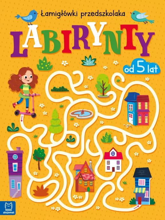 Labirynty. Łamigłówki przedszkolaka od 5 lat - tantis.pl