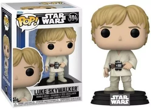 Funko POP! Star Wars, figurka kolekcjonerska, Luke Skywalker, 594