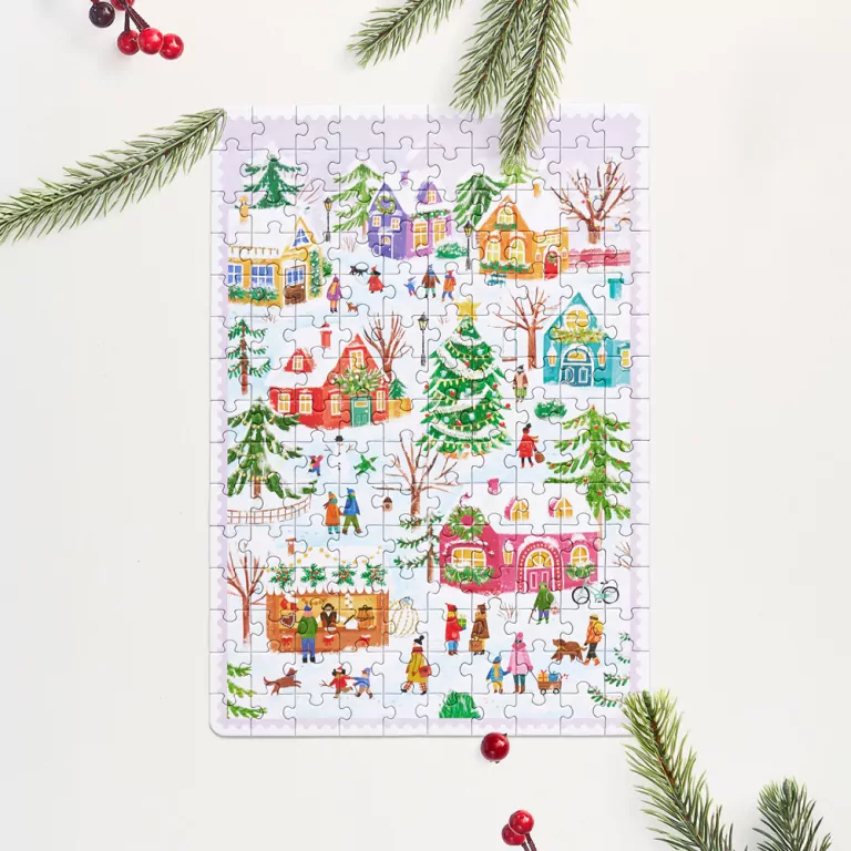 Puzzlove CzuCzu Zimowe spotkania 150el - tantis.pl