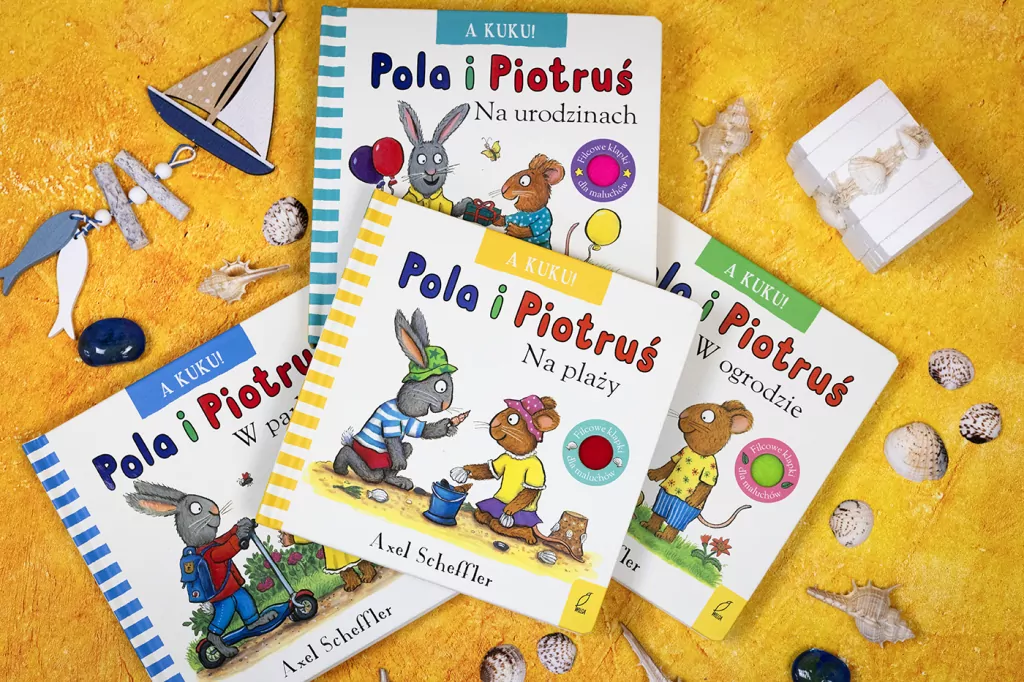 Pola i Piotruś. Na plaży. A kuku! - tantis.pl