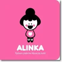 Rybom pięknie błyszczą łuski. Alinka