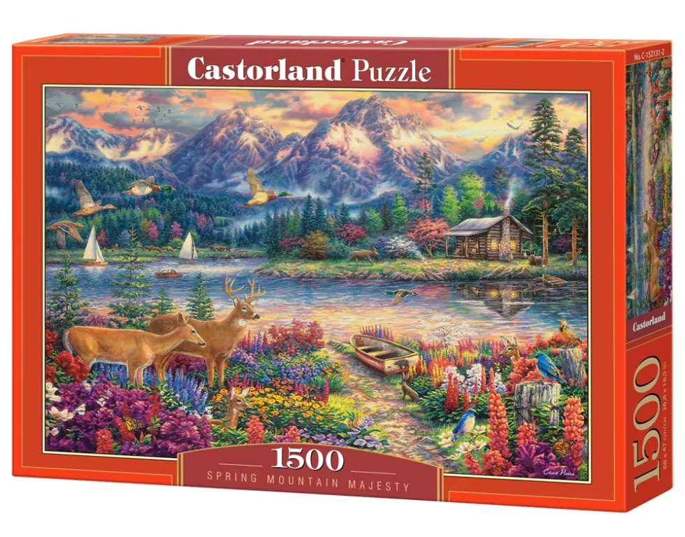Puzzle 1500. Spring Mountain Majesty - tantis.pl