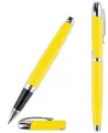 Długopis elegancki 0,5mm ze skuwką żółty - tantis.pl