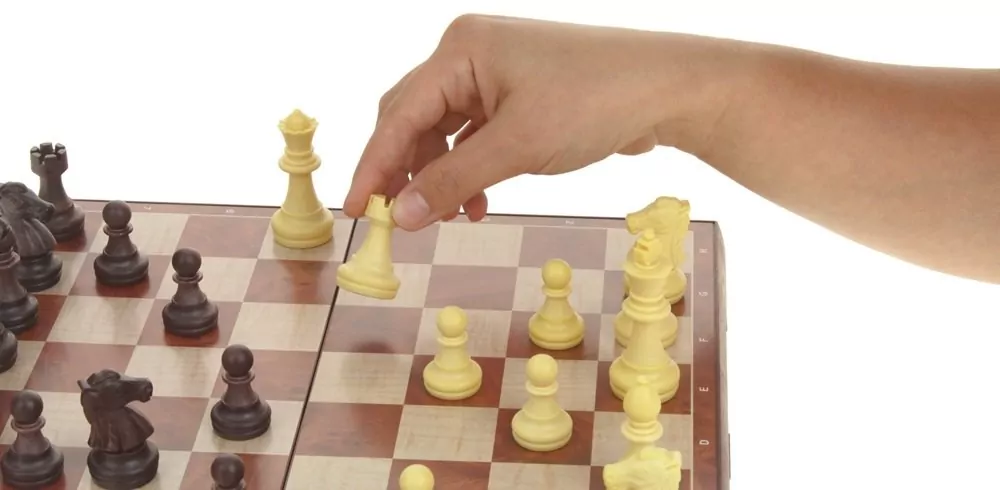 Szachy i warcaby magnetyczne 2w1 - tantis.pl