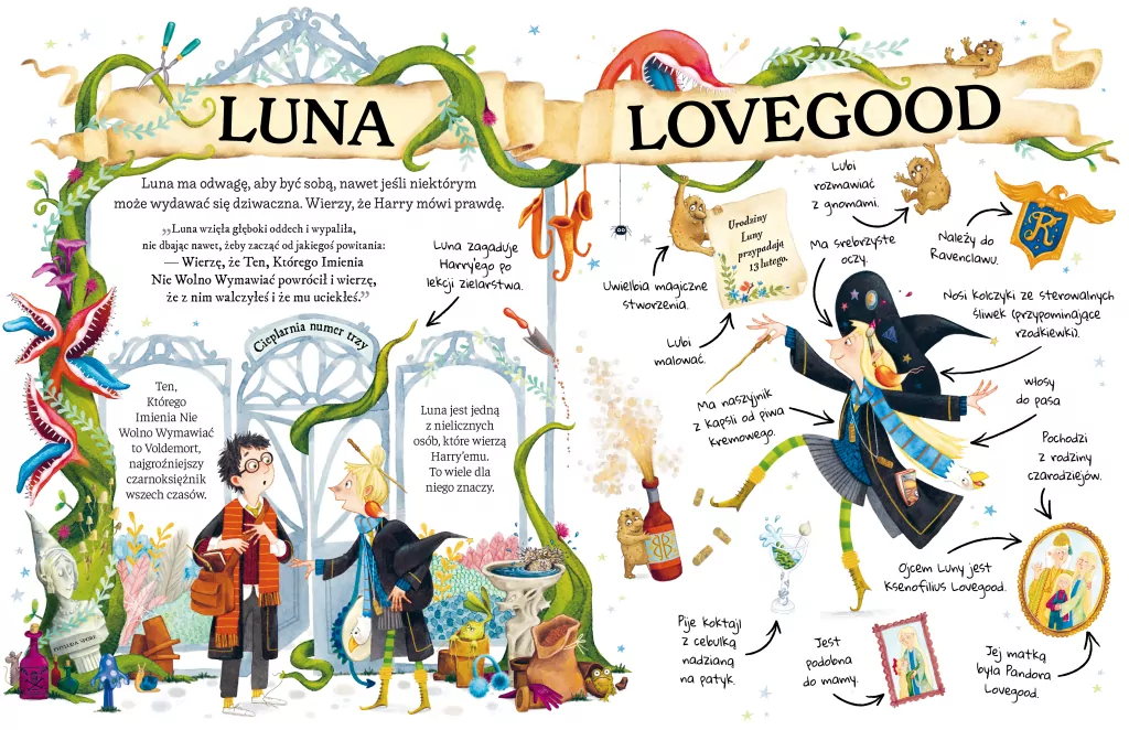 Mały potterownik. Luna Lovegood - tantis.pl