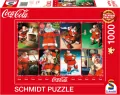 Puzzle PQ 1000 Coca-Cola Święty Mikołaj G3 - tantis.pl