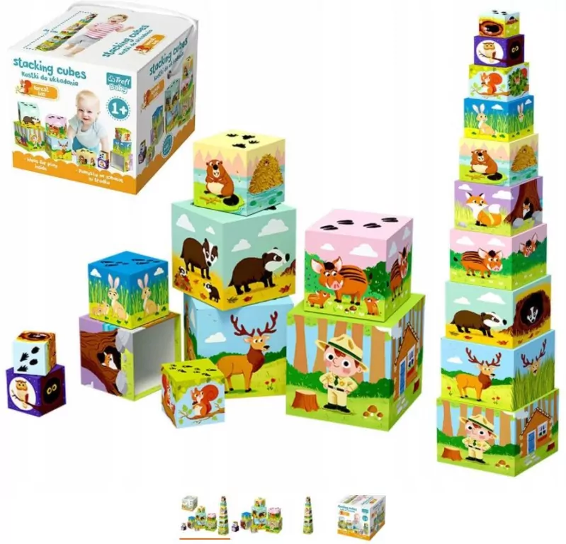 Little Planet. Baby Cubes. W lesie. 60664 - tantis.pl