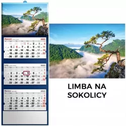 Kalendarz 2026 trójdzielny limba na Sokolicy