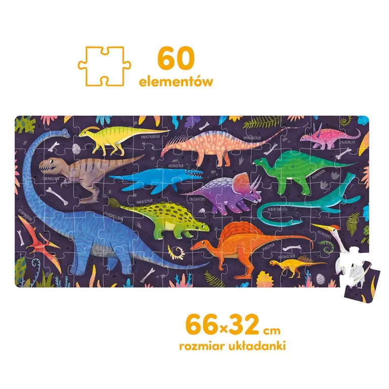 CzuCzu. Puzzle. Grr Dinozaury - tantis.pl