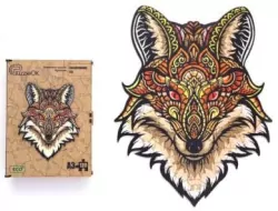 Puzzle drewniane eko 120. Zaczarowany lis