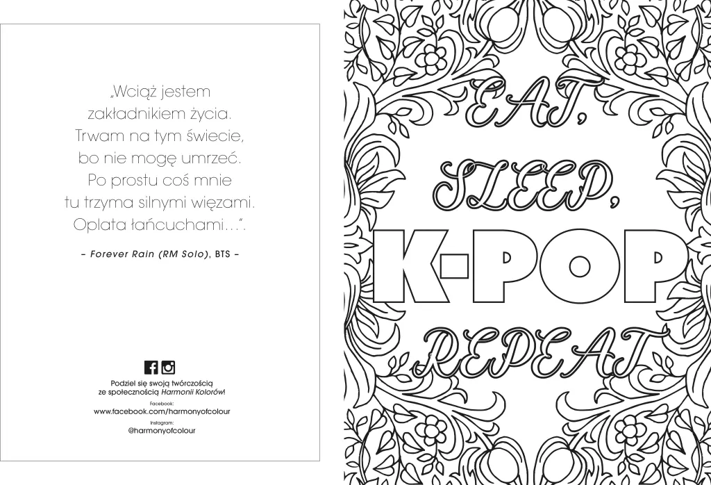 Harmonia Kolorów. Gwiazdy K-POPU - tantis.pl