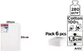 Podobrazie 20x30x1,5cm 280G/m2 (6szt) - tantis.pl