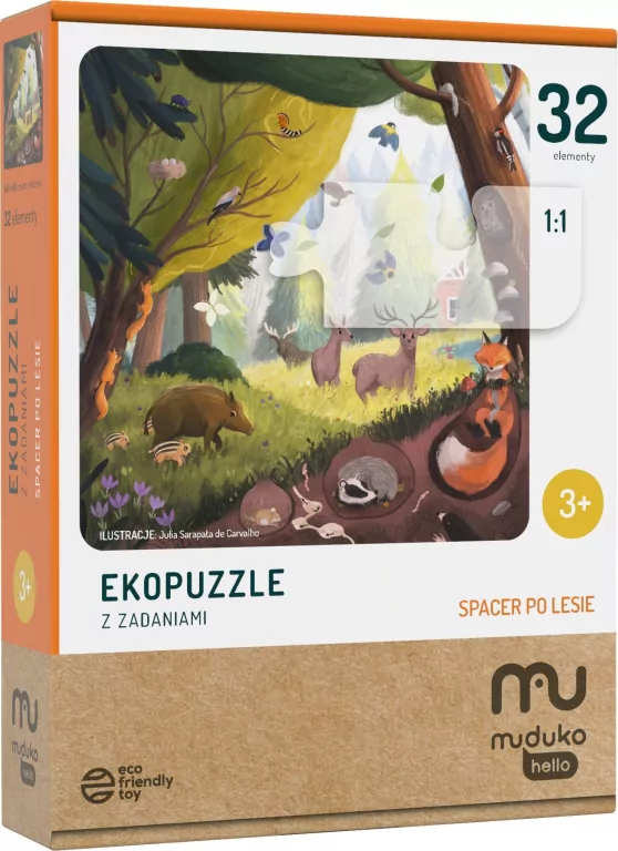Ekopuzzle 32. Spacer po lesie - tantis.pl