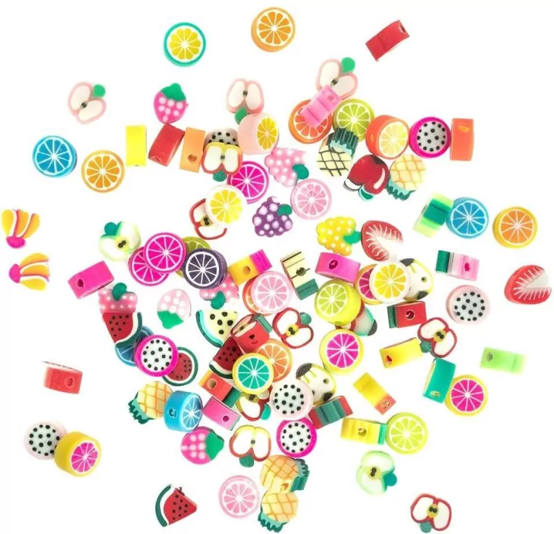 Koraliki polimerowe juicy fruits - tantis.pl