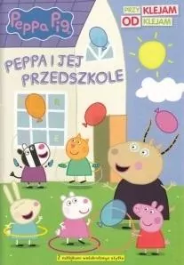 Świnka Peppa. Peppa i jej przedszkole. Przyklejam odklejam - tantis.pl