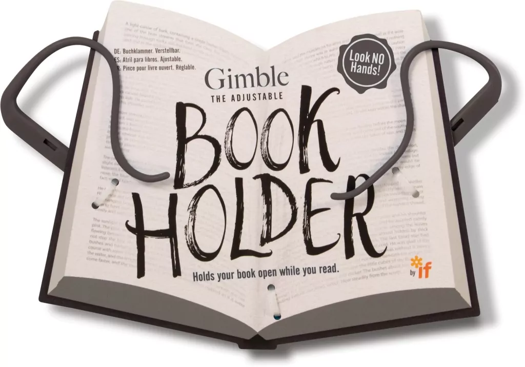 Gimble Book Holder szary uchwyt do książki tabletu - tantis.pl