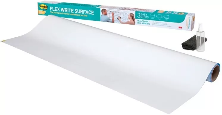 Folia suchościeralna Flex, biała 91x122cm - tantis.pl