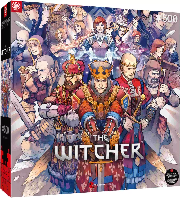 Puzzle 500. The Witcher. Northern Realms - tantis.pl