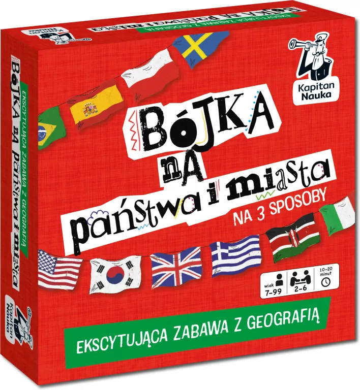 Bójka na państwa i miasta. Gra geograficzna - tantis.pl