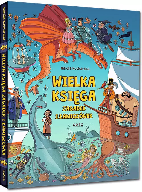 Wielka księga zagadek i łamigłówek - tantis.pl