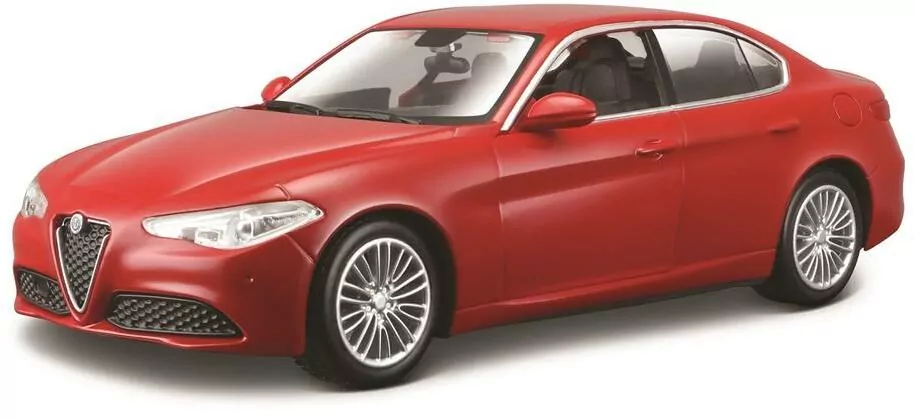 BBURAGO. Alfa Romeo Giulia 1:24 czerwony - tantis.pl