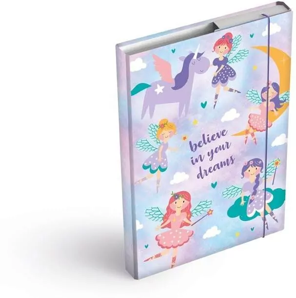 Teczka skrzydłowa z gumką A5 Your Dreams - tantis.pl