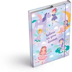 Teczka skrzydłowa z gumką A5 Your Dreams