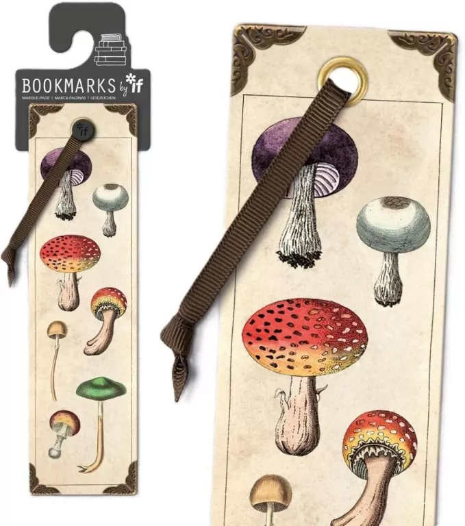 Zakładka Vintage. Grzyby - tantis.pl