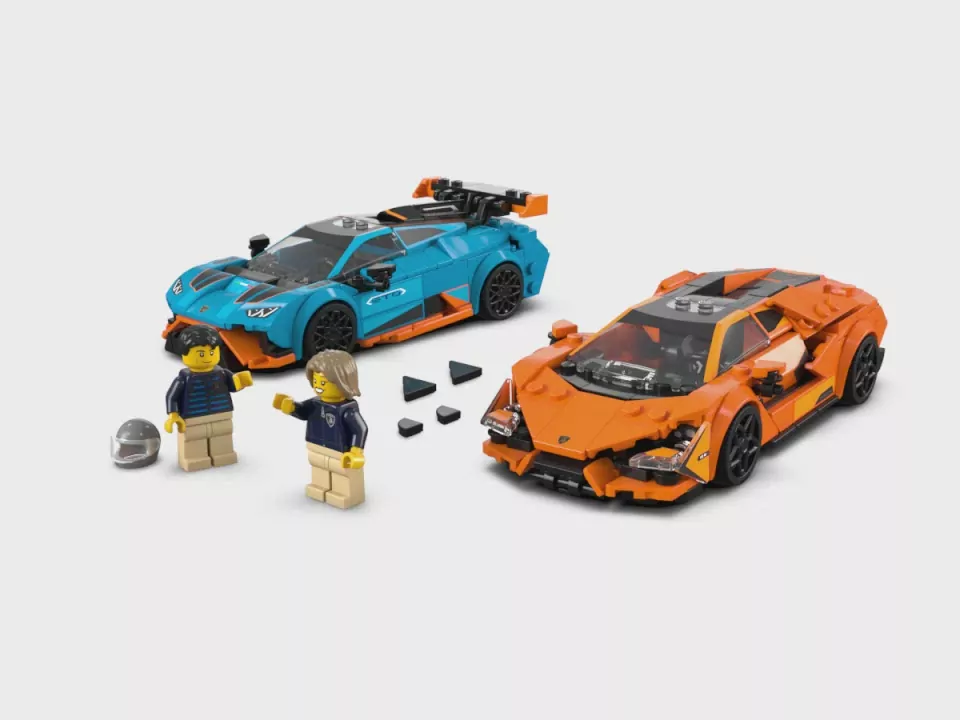 LEGO® Speed Champions. Lamborghini Revuelto i Huracán STO 77238 - tantis.pl