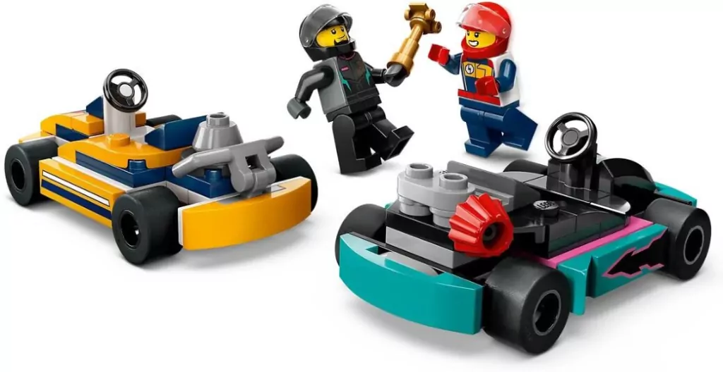 LEGO® City. Gokarty i kierowcy wyścigowi 60400 - tantis.pl