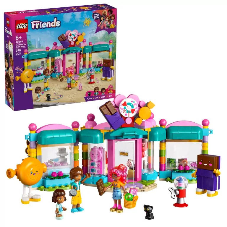LEGO® Friends. Sklep z cukierkami w Heartlake 42649 - tantis.pl