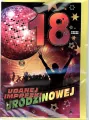 Karnet 18-stka naklejany 3D nr 003 + koperta - tantis.pl