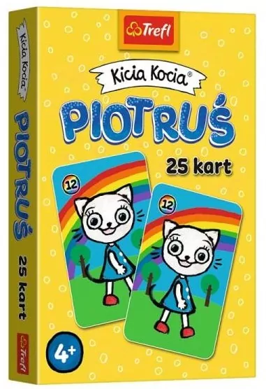 Trefl. Karty Piotruś Kicia Kocia 08512 - tantis.pl