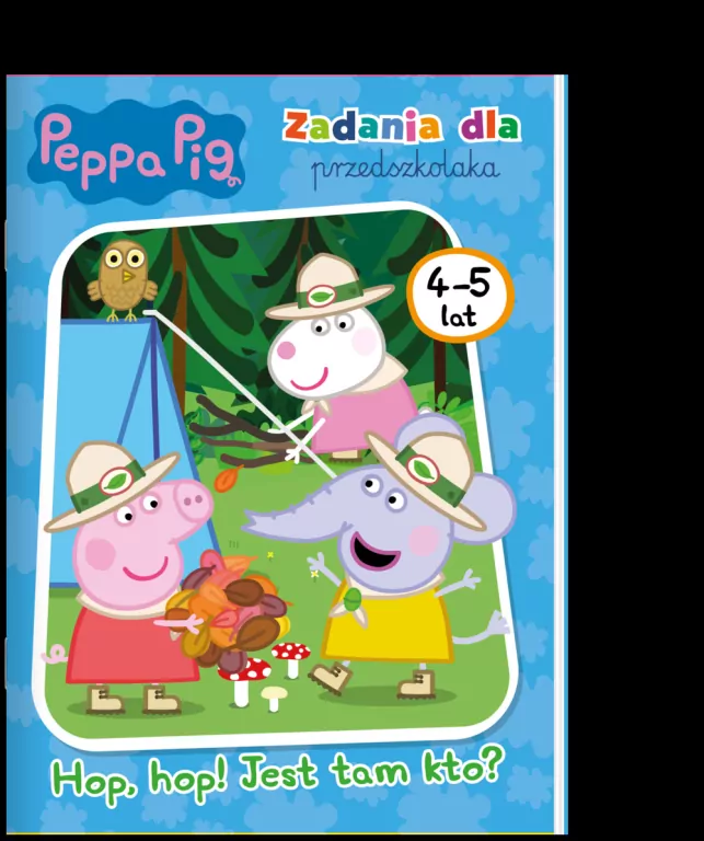 Peppa Pig. Zadania dla przedszkolaka cz. 7 Hop. hop! Jest tam kto? - tantis.pl