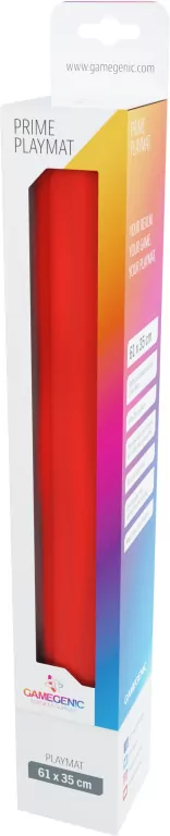Gamegenic: Playmat Prime 2mm - Red - tantis.pl