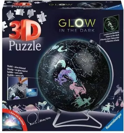 Ravensburger. Puzzle 3D. Globus konstelacje - tantis.pl
