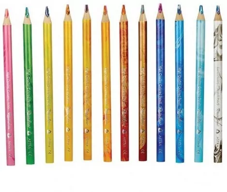 Kredki ołówkowe. Jumbo. Tęczowe 12 kolorów - tantis.pl