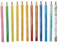 Kredki ołówkowe. Jumbo. Tęczowe 12 kolorów - tantis.pl