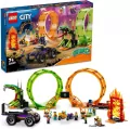 LEGO® City Stunt. Kaskaderska arena z dwoma pętlami. 60339 - tantis.pl