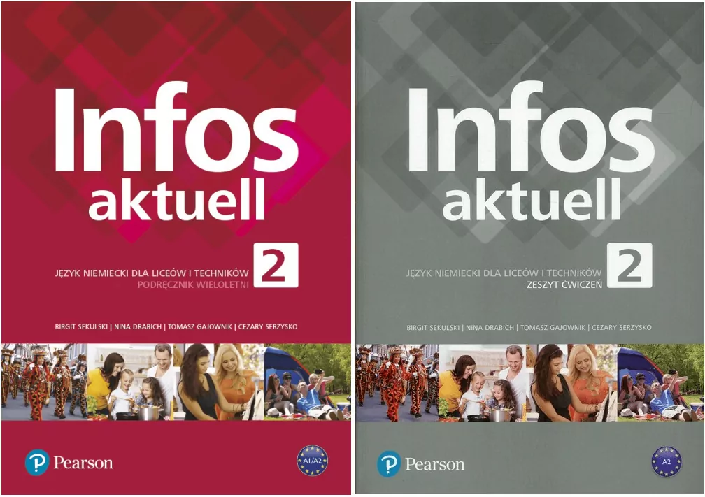 Infos Aktuell 2. Pakiet: Podręcznik wieloletni / Zeszyt ćwiczeń. Poziom A1/A2. Język niemiecki dla liceów i techników - tantis.pl