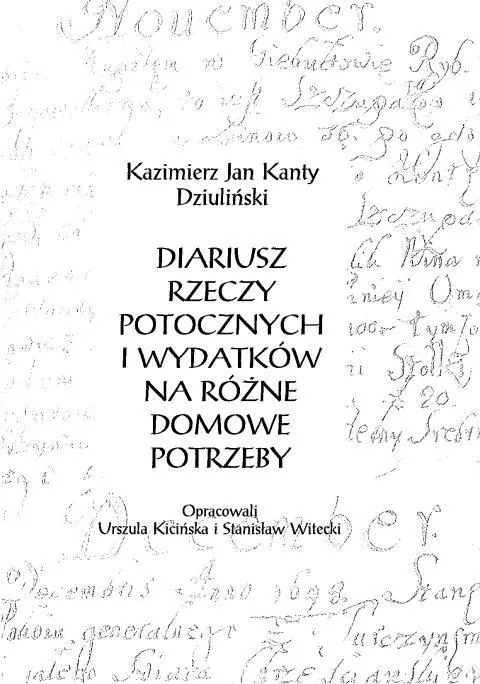 Diariusz rzeczy potocznych i wydatków na różne... - tantis.pl