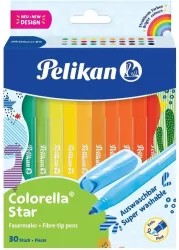 Pelikan. Flamastry Colorella Pastell, 6 kolorów
