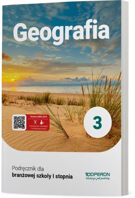 Geografia 3. Podręcznik. Szkoła branżowa pierwszego stopnia - tantis.pl
