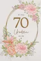 Karnet Urodziny 70 - tantis.pl