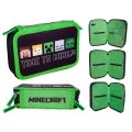 Piórnik potrójny Jumbo BW Minecraft - tantis.pl